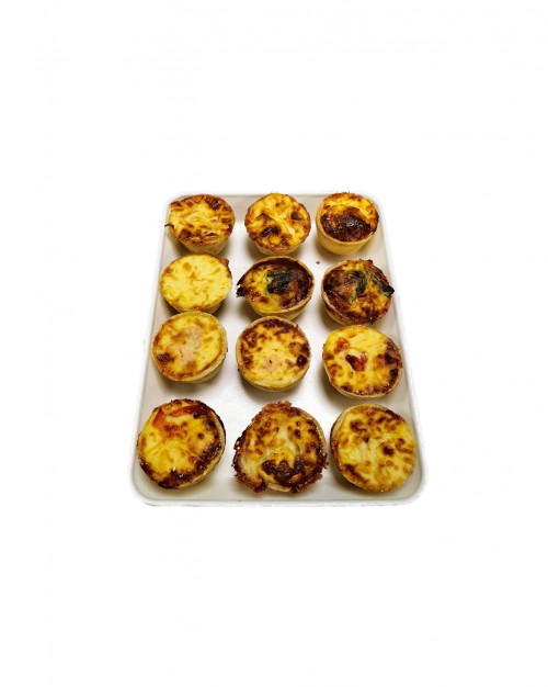 MINI QUICHES A RECHAUFFER x12