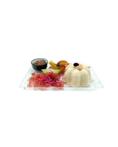 CHARLOTTINE DE FOIE GRAS ET SPECULOOS