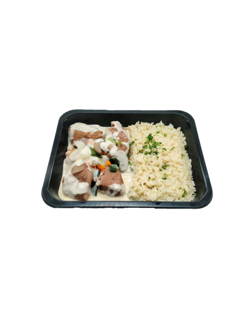 BLANQUETTE DE VEAU + RIZ 