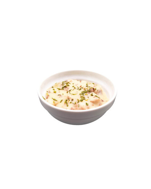 TIMBALE DE RIS DE VEAU SAUCE AUX GIROLLES