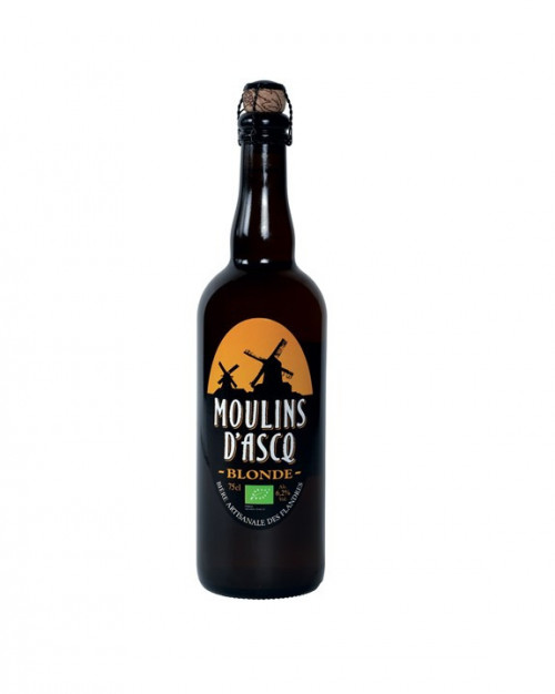 BIERE BLONDE MOULINS D'ASCQ 75 CL