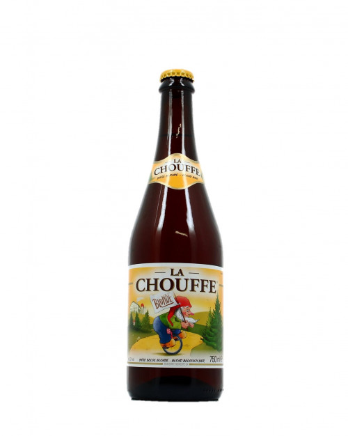   BIERE  BLONDE   LA CHOUFFE   75 CL